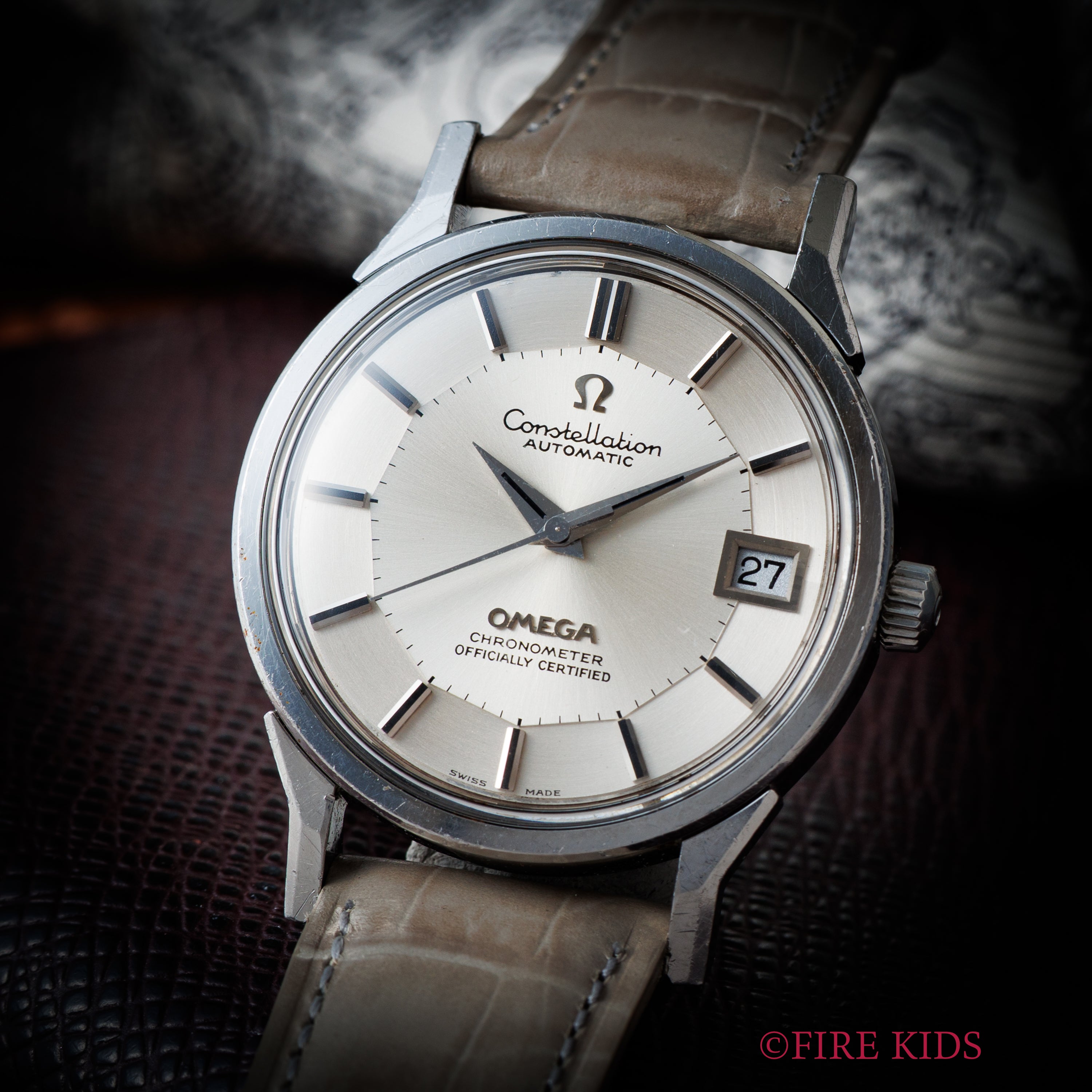 オメガ コンステレーション 12角 1973年製 最後期型 パイパンダイヤル 自動巻クロノメーター