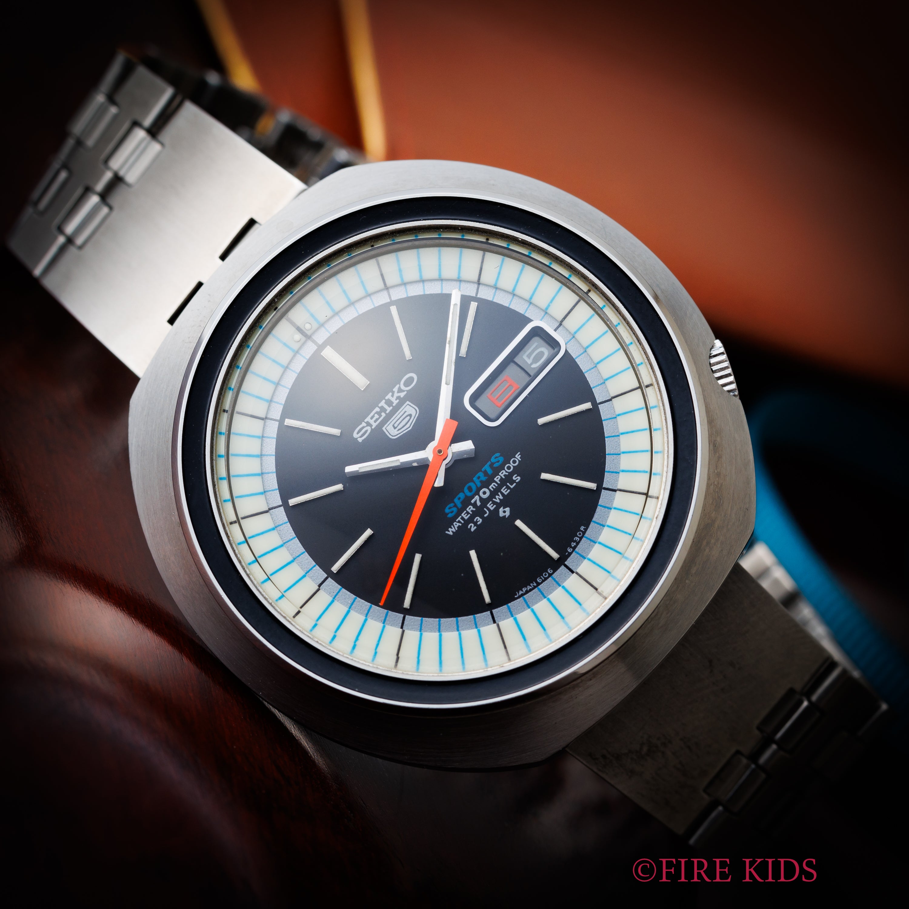 セイコー5スポーツ 1970年製 Ref.6106-6440 デイデイト 自動巻き